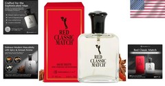 Spicy Woody Amber Aroma – Long-Lasting Eau de Toilette for Modern Men – 2.54 Oz