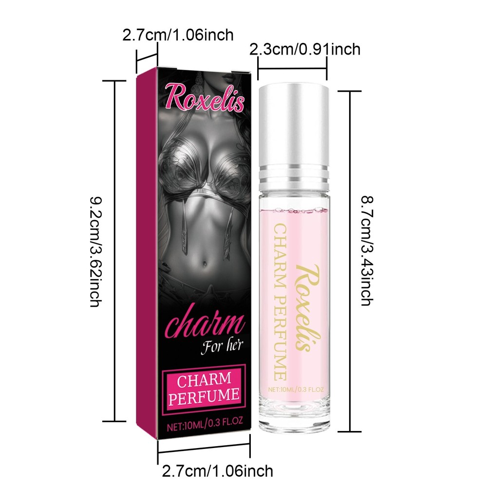 Unbranded Women Charm Roll-On Perfume 10ml Portable Light Fragrance