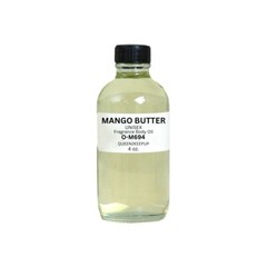 Mango Butter (Unisex) Body Oil Fragrance Similar 4 oz Glass Bottle