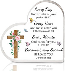 Christian Gifts for Women & Men – Inspirational Religious Gifts: Acrylic Desk De