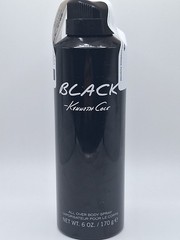 Black -Kenneth Cole Body Spray, 6oz/170g