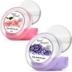 R-NEU 2 Pack Body Powder for 5 Ounce (Pack of 2), 2 – (Rose & Bouquet)