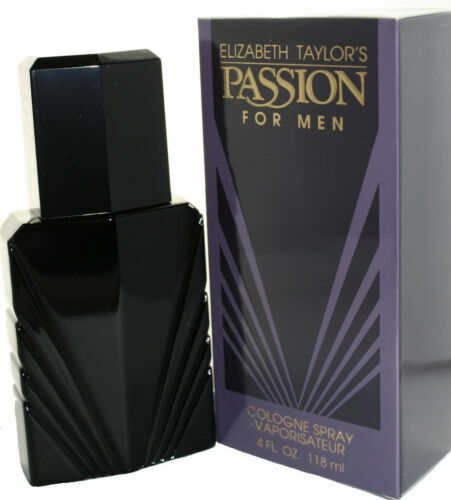 Passion Man By Elizabeth Taylor 4.0oz/120ml Edc Spray For Men New In Box