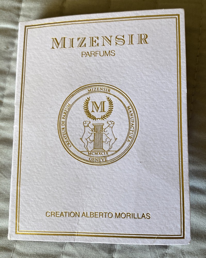 MIZENSIR Perfume Alberto Morillas Spray SAMPLE 12 Variations 0.06oz 2ml