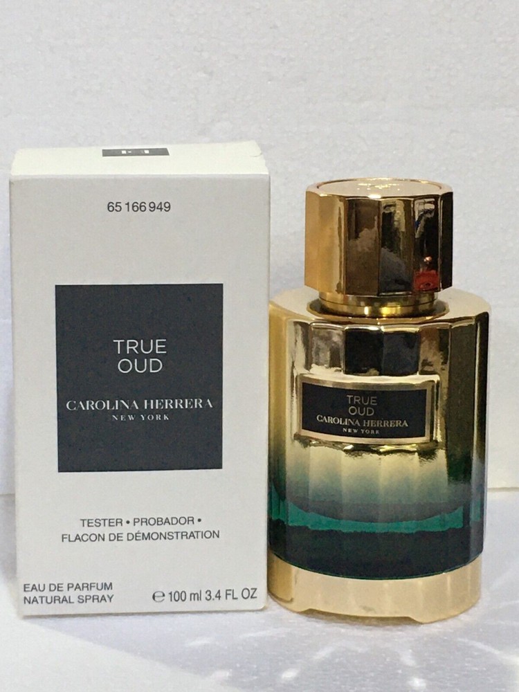 Carolina Herrera Unisex True Oud EDP 3.4 oz (Tester) Fragrances 8411061998137