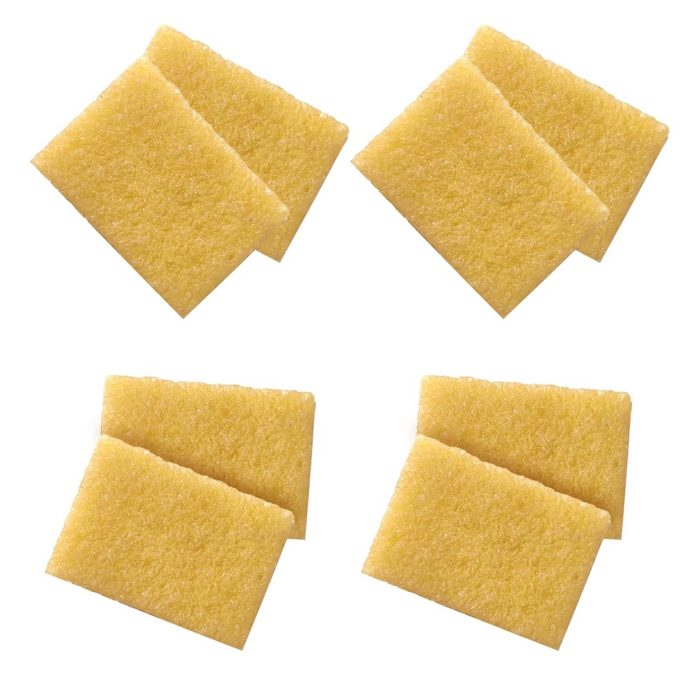 Sissatthai 12pcs Natural Rubber Erasers Glue and Residue Eraser, Rubber…