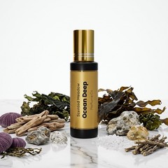 Scented Meadow Ocean Deep Roll-On Perfume Oil for Unisex – 0.5 fl oz (15 ml)