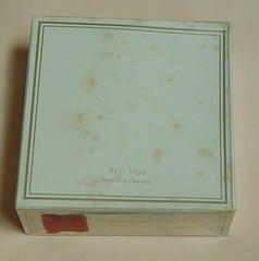 Vtg 1977 JOY by JEAN PATOU splash PURE PARFUM 1/2 oz 15 ml Yellowed box SEALED
