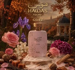 Rasasi Hawas For Her Glitz Eau de Parfum Spray Floral Long Lasting 100 ml
