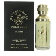 CLASSIC by BEVERLY HILLS POLO CLUB 3.4 oz EDT Cologne Spray for Men NEW SEALED🐴