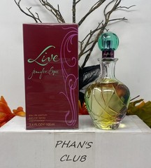 Jennifer Lopez Live 3.4oz Eau de Parfum Floral Fruity Perfume for Women