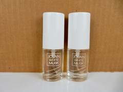 JOVAN WHITE MUSK COLOGNE SPRAY FOR WOMEN .375 OZ BOTTLE *BUYER GETS 2*