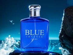 Men’s Blue Eau De Toillete Cologne Spray 3.4oz Fresh Masculine