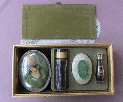 Vtg 70’s Faberge APHRODISIA 4 pc Set Cologne Soap Perfume Powder RARE Sealed