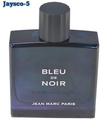 Jean Marc Paris Bleu De Noir EDT 3.4oz/100ml Men Cologne NEW No Box
