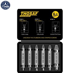 Titanium Coated 6-Piece Screw Extractors – Ultimate Tools for DIY Lovers