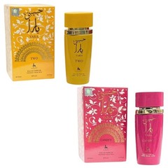Yara Perfume Set 2pcs Two, Candyy 3.4oz EDP Ayelet Women Gift