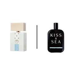 Kiss & Sea Vanilla Vortex Samam for unisex 100ml EDP (Bianco Latte )