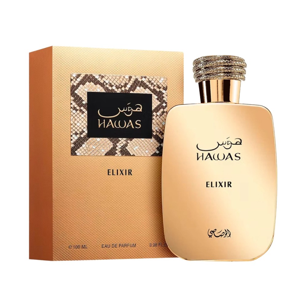 Rasasi Hawas Elixir EDP 3.38oz 100ml Men Eau De Parfum