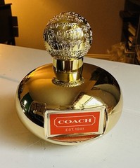 Coach Poppy Original Gold Eau de Parfum Limited Edition 3.4 oz Discontinued