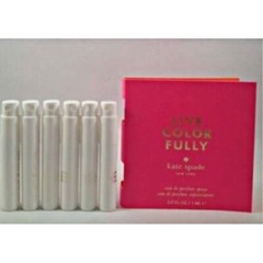 25 Kate Spade Live Colorfully EDP .03oz Spray Vial Sample No Cards – Lot of 25