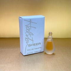 Sheer by Halston for Women EDT 4ml-0.125oz Splash Travel Mini Sample (C91