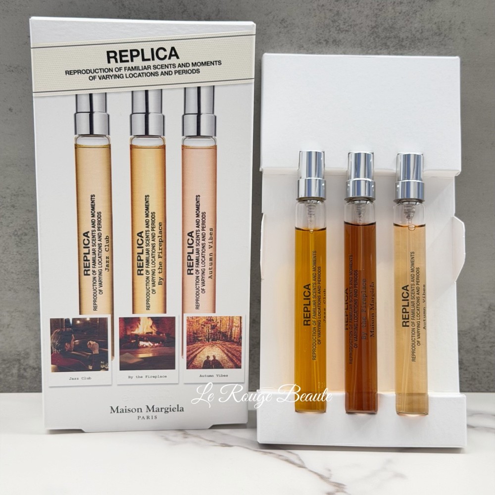 Maison Margiela Replica Warm & Spicy Travel EDT Trio Set – 3 * 10ml Limited Ed