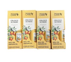 4x Orange Sunrise ☀️ Roll-On Perfume Oil 0.33 fl oz Each – Fresh Citrus Scent
