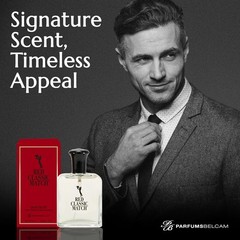 Spicy Woody Amber Aroma – Long-Lasting Eau de Toilette for Modern Men – 2.54 Oz