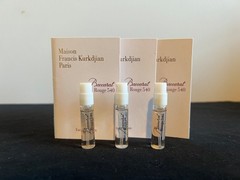 3 PCS MFK Baccarat Rouge 540 Eau de Parfum Sample – 2ml Free Shipping