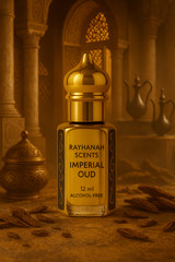Imperial Oud – Regal Arabian Perfume Oil (Alcohol-Free, Unisex)
