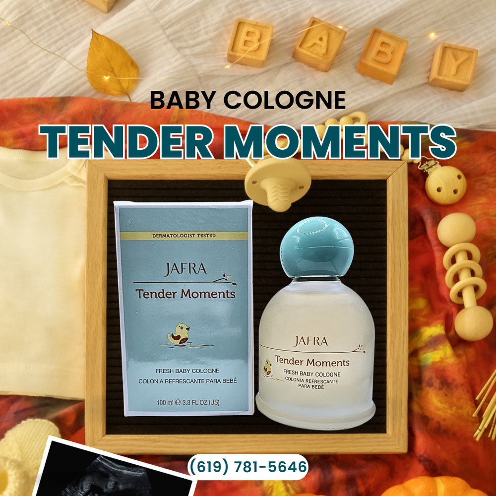JAFRA Tender Moments Baby Cologne, 3.3 FL Oz