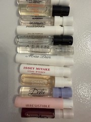Lot of 20 Women’s Fragrance Item Perfume Travel Size Samples Hermes Chanel Dior