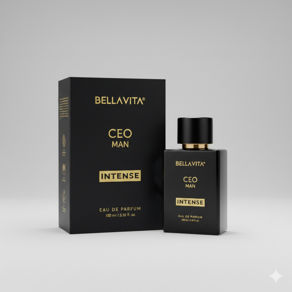 Bella Vita CEO MAN Intense EAU DE Perfume Long Lasting (100ml) FREE SHIP USA
