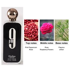 Afnan 9 Pm/Am Eau De Parfum Spray Dive For Unisex Women Men 3.4 Oz / 100 Ml