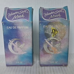 Lot of 2 MEM Heaven Sent Musk for Women 0.5oz x2 Eau de Parfum Splash NWOB