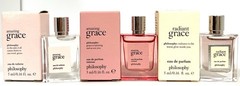 Philosophy Amazing Grace Intense Radiant Grace Set Of 3 Mini Bottles New