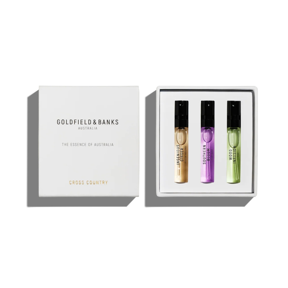 Goldfield & Banks – Cross Country Mini Discovery Samples Set (3 x 2mL)