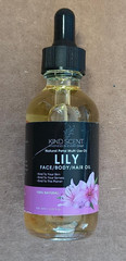2PK Kind Scent “Lilly” Natural Petal Multi-Use Oil 60ml / 2.02 oz Face Body Hair