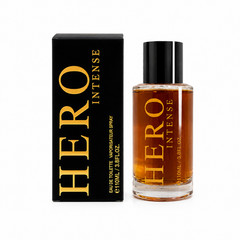 Hero Intense EDT for Men 3.8 Fl Oz (110ml) – Long Lasting Masculine Fragrance