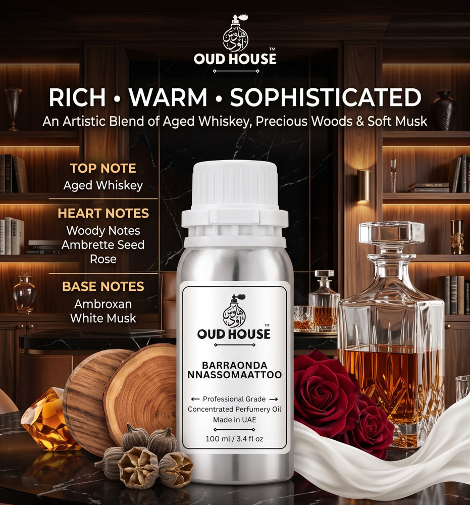 Oud House Barraonda NNassomaattoo Perfumery Oil 3.4 fl oz Unisex UAE