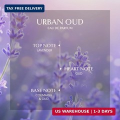 EMBAROUGE Urban Oud | Eau de Parfum | Fresh • Oud • Sweet Woody | Unisex Fragran