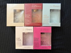 Le Mercerie Parfum Set of 5 Fragrances 3.38 fl. oz. each