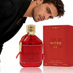 Nitro Red Pour Homme by Dumont Paris 3.4oz / 100ml Eau De Parfum