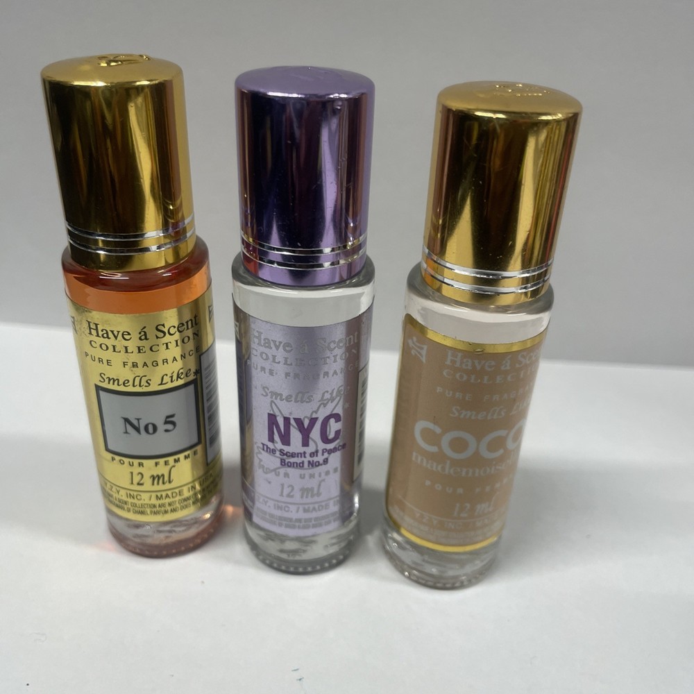 3 pc Women Assorted Roll On Oil 12 ML Limited Time Only