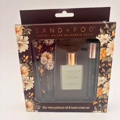 Sand Fog Lilac Wine Perfume Oil Roller Eau De Parfum Hand Cream Set