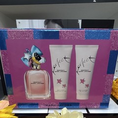 Marc Jacobs Perfect Gift Set EDP Spray 3.3 fl oz + Lotion + Body Cleanse