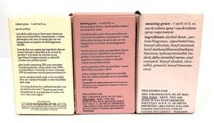 Philosophy Amazing Grace Intense Radiant Grace Set Of 3 Mini Bottles New