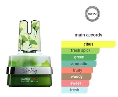 Armaf Scentasy Matcha Magix Eau de Parfum Spray 3.4 fl oz Regular Size