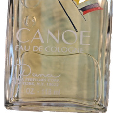 Vintage Canoe By Dana Eau Du Cologne Paris France New 4 FL OZ. LARGE Full NOS